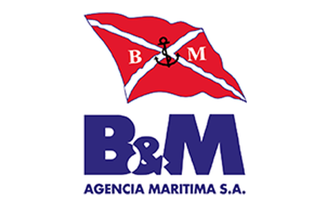 Logo B&M Agencia Marítima
